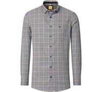 Redmond Casual Modern Fit Hemd gelb, Kariert