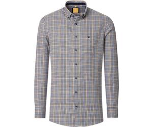 Redmond Casual Modern Fit Hemd gelb, Kariert
