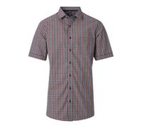Redmond Casual Modern Fit Hemd Kurzarm blau