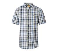 Redmond Casual Modern Fit Hemd Kurzarm grün