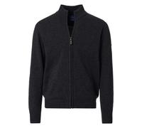 Redmond Casual Regular Fit Cardigan anthrazit, Einfarbig