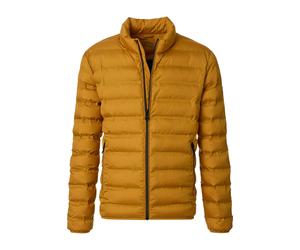Redmond Casual Regular Fit Outdoor Jacke Gelb Messing, Einfarbig