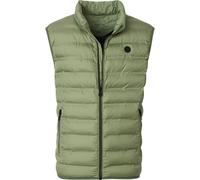 Redmond Casual Regular Fit Outdoor Weste grün, Einfarbig