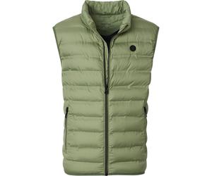 Redmond Casual Regular Fit Outdoor Weste grün, Einfarbig