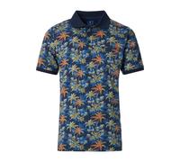 Redmond Casual Regular Fit Poloshirt Kurzarm blau