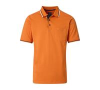 Redmond Casual Regular Fit Poloshirt Kurzarm orange