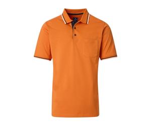 Redmond Casual Regular Fit Poloshirt Kurzarm orange