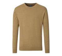 Redmond Casual Regular Fit Pullover beige, Einfarbig