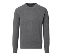 Redmond Casual Regular Fit Pullover grau, Einfarbig
