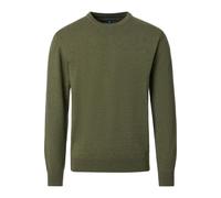 Redmond Casual Regular Fit Pullover grün, Einfarbig