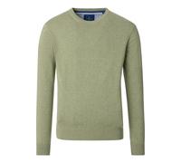 Redmond Casual Regular Fit Pullover grün, Einfarbig