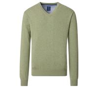 Redmond Casual Regular Fit Pullover grün, Einfarbig
