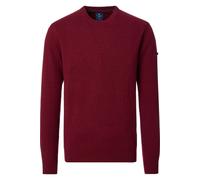 Redmond Casual Regular Fit Pullover rot, Einfarbig