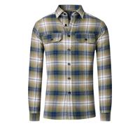 Redmond Comfort Fit Flanellhemd grün, Kariert