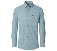 Redmond Comfort Fit Hemd blau, Bedruckt