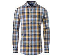 Redmond - Comfort Fit - Herren Freizeithemd Langarm Hemd (252015111), Größe:3XL, Farbe:Braun (300)