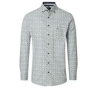 Redmond Comfort Fit Hemd grün, Bedruckt