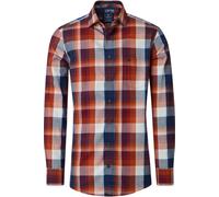 Redmond Comfort Fit Hemd rot, Kariert