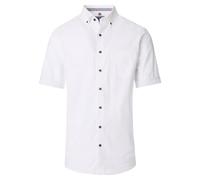 Redmond - Comfort Fit - Herren Freizeithemd Kurzarm (251055999), Größe:M, Farbe:Weiß(0)