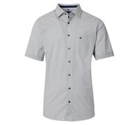 Redmond Herren Freizeithemd Comfort Fit Kurzarm Beige Größe L