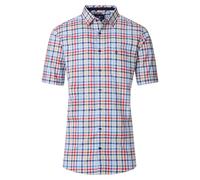 Redmond - Comfort Fit - Herren Freizeithemd Kurzarm (251070999), Größe:XL, Farbe:Rot(50)