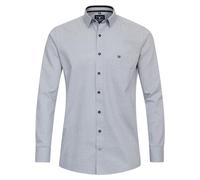 Redmond Freizeithemd Druck Comfort Fit Blau 4XL