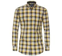 Redmond Freizeithemd kariert Comfort Fit 90 schwarz XXL