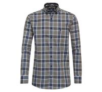 Redmond Freizeithemd kariert Comfort Fit Grün 3XL