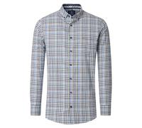 Redmond Freizeithemd kariert Comfort Fit Grün 4XL