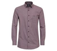 Redmond Freizeithemd kariert Comfort Fit Rot 6XL