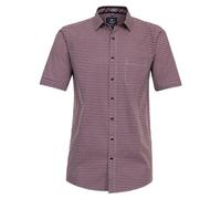 Redmond Freizeithemd Kurzarm Druck Comfort Fit 50 rot M