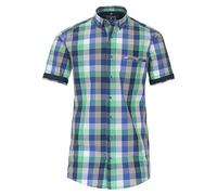 Redmond Freizeithemd Kurzarm kariert Comfort Fit 60 grün 4XL