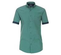 Redmond Freizeithemd Kurzarm kariert Comfort Fit 60 grün L