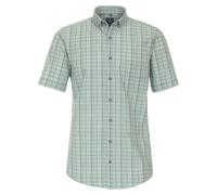 Redmond Freizeithemd Kurzarm kariert Comfort Fit 60 grün XL