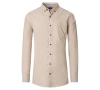 Redmond Freizeithemd Uni Comfort Fit Beige L