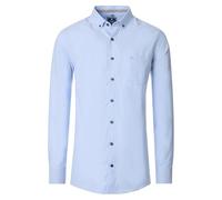Redmond Freizeithemd Uni Comfort Fit Blau 4XL