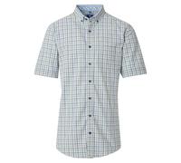 Redmond Casual Comfort Fit Hemd Kurzarm grün
