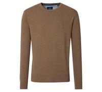 Redmond - Herren Pullover mit Rundhals-Ausschnitt (500), Größe:4XL, Farbe:Braun (302)