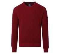 Redmond Casual Regular Fit Pullover rot, Einfarbig