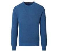 Redmond Pullover Casual Regular Fit – Rundhals – Einfarbig Blau – Größe XL