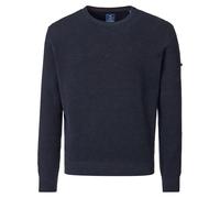 Redmond Herren Pullover Casual Regular Fit Rundhalsausschnitt Einfarbig Blau Größe XL