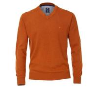 Redmond Pullover mit V-Ausschnitt orange, Größe:XXL