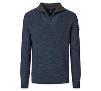 Redmond Regular Fit Troyer blau, Einfarbig