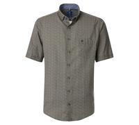 REDMOND - Leinenhemd braun - Gr. - XL