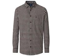 Redmond Modern Fit Flanellhemd rot, Kariert