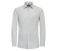 Redmond Modern Fit Hemd blau, Print