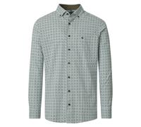 Redmond Modern Fit Hemd grün, Bedruckt