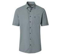 Redmond Modern Fit Hemd Kurzarm Camel - Braun
