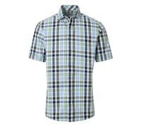 Redmond Modern Fit Hemd Kurzarm grün