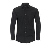 Redmond Businesshemd Uni Body Cut Schwarz XXL
